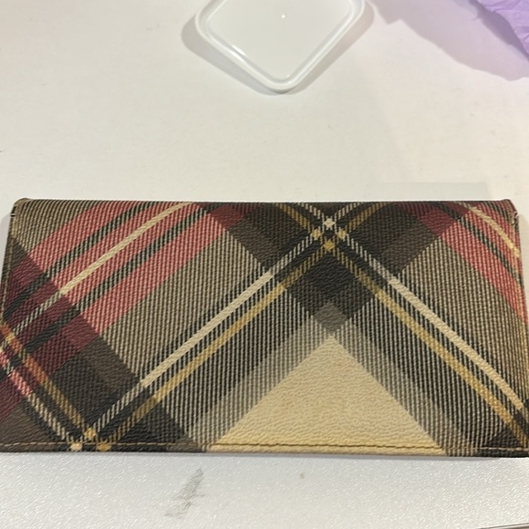 Vivienne Westwood Tartan Long Wallet in Box - Picture 9 of 11